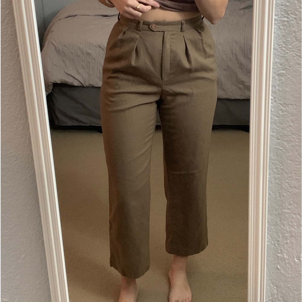 Vintage Tan Trousers